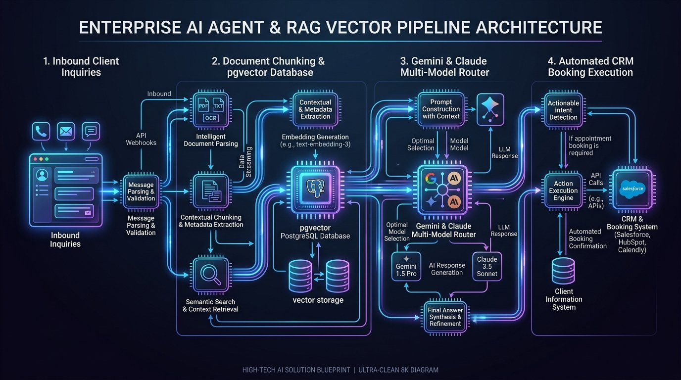 Enterprise AI Agent and RAG Vector Architecture Blueprint